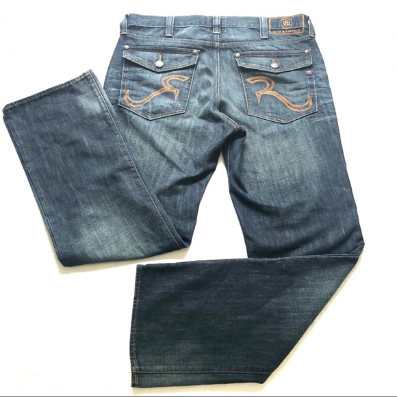 SOLD! Rock & Republic NEIL 36x32 Men’s Jeans - Picture 4 of 8